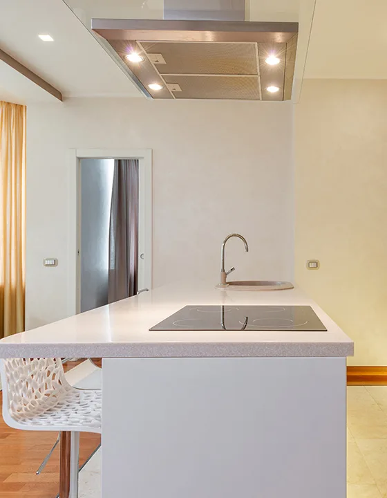 Kitchen in the villa